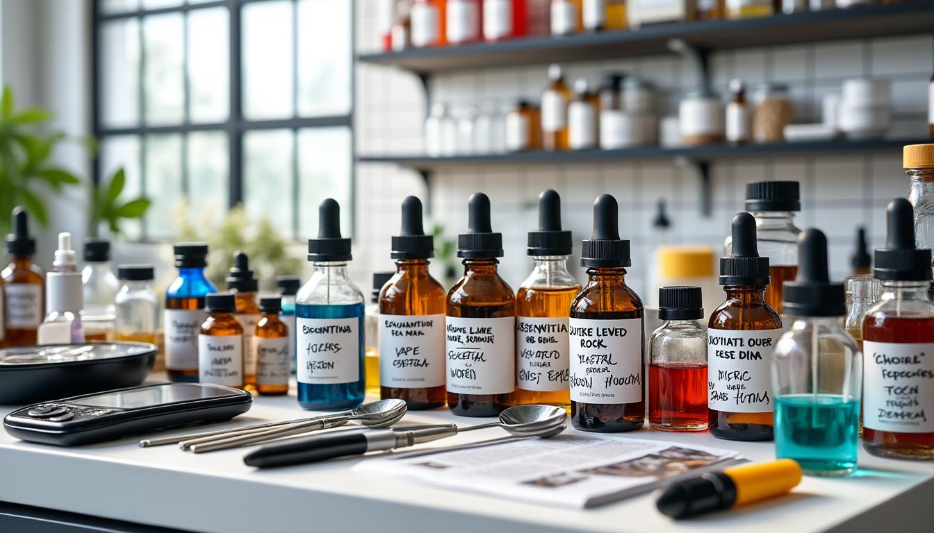 découvrez le guide complet des arômes et diy d’aromea, fabricant français reconnu. idéal pour les amateurs de vape en quête de qualité et de conseils pour créer leurs propres e-liquides personnalisés.